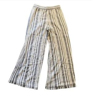 TULAROSA High-Waisted Striped Wide Leg Pants Size Medium